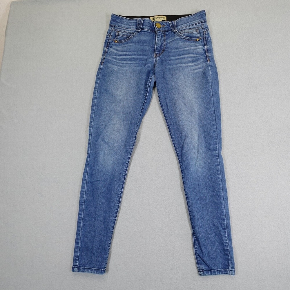 Democracy Ab Solution Jeans Womens 4 Blue Skinny Denim Casual Stretch